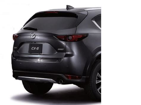 2021 Mazda CX-5 Rear bumper trim w/hitch cx-5 - KB8WV3300 - Genuine Mazda Accessory