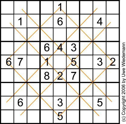 Argyle Sudoku Sachsentext