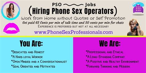 Phone Sex Operators Needed