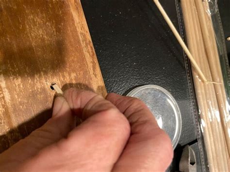 Plugging Drawer Pull Holes With Home Made Wood Filler And Dowels Hometalk