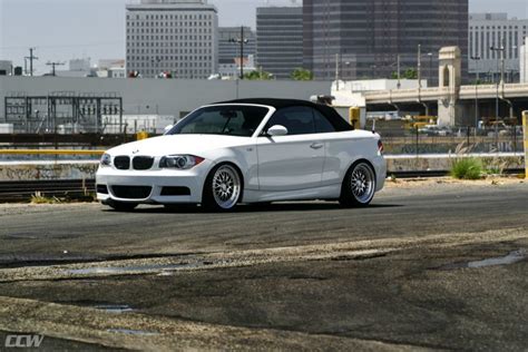 Alpine White Bmw 135i Ccw Lm20 Wheels Ccw Wheels