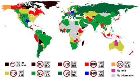 A fascinating map of global speed limits - Vox