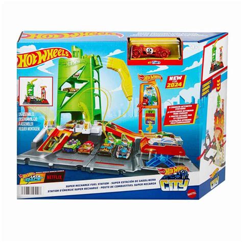 Hot Wheels Elektrikli Araç Şarj İstasyonu Oyun Seti HTN