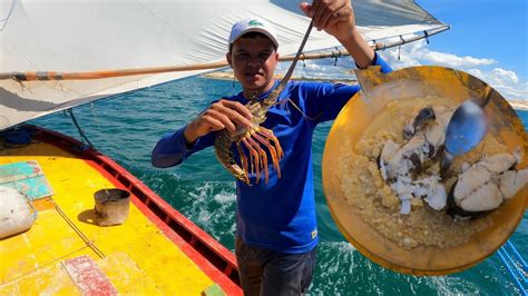 Mais Um Dia Da Rotina Do Pescador Artesanal Pegamos Um Peixe E