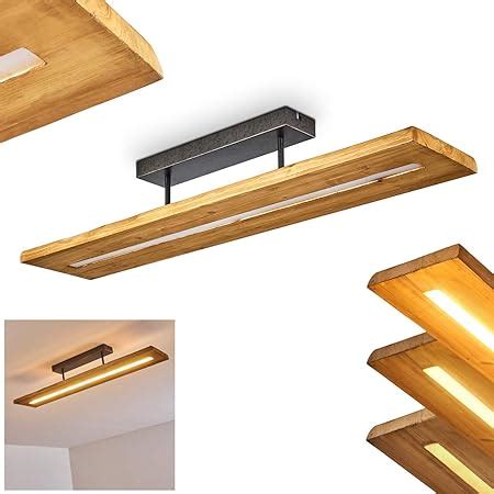 Plafonnier Led Bois Led Plafonnier Chambre Dimmable Avec T L Commande