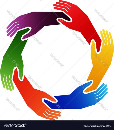 Caring hands Royalty Free Vector Image - VectorStock