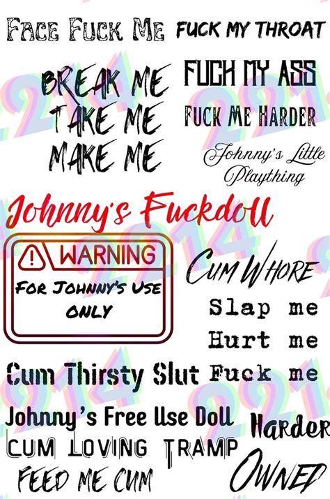 Adult Temporary Tattoos Etsy