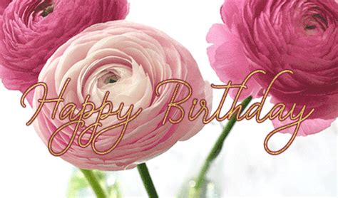 Happy Birthday Flowers GIFs | GIFDB.com