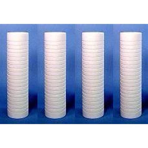 1 Micron Sediment Filter Cartridge Grooved 4 Pack