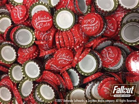 Fallout Wasteland Warfare Nuka Cola Caps Set