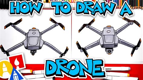 How To Draw A Drone Youtube