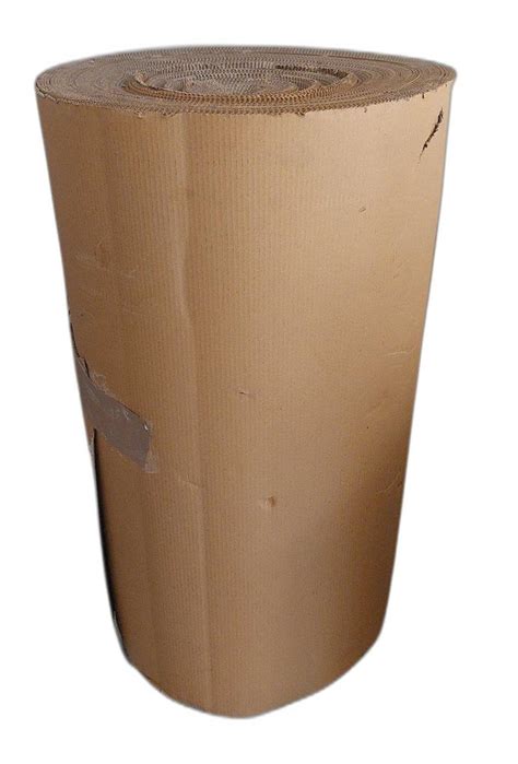 Plain Brown 2 Ply Corrugated Roll For Packaging GSM 120 GSM At Best