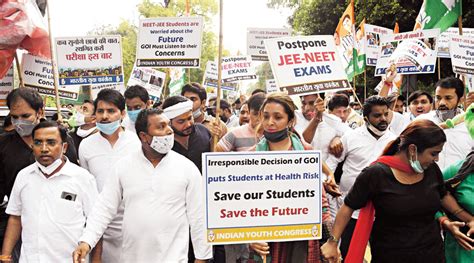 Indian National Congress Congress Neet And Jee Congress Protests