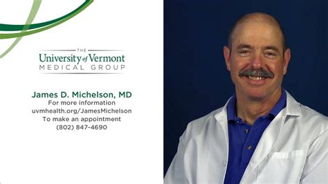 James Michelson Md Orthopedic Surgeon South Burlington Vt The Uvm