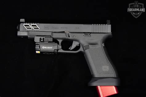 Custom Glock 34 Gen5 Mos 9mm Taran Tactical Glock G34 Gen 5 4 Mags And Case Semi Auto Pistols