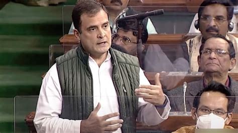 ‘i Feel Uncomfortable 10 Things Rahul Gandhi Said In His Lok Sabha Speech Latest News India