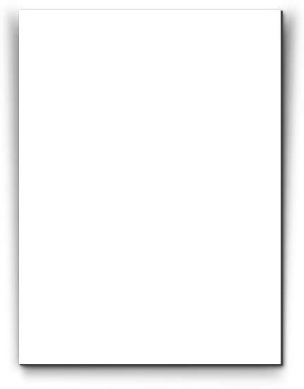 Blank White Page 