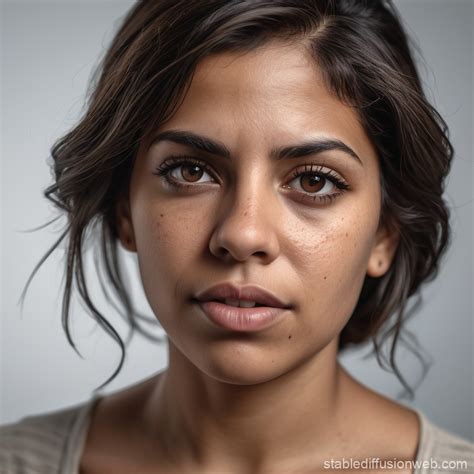 Hyper Realistic Latina Portrait Stable Diffusion Online