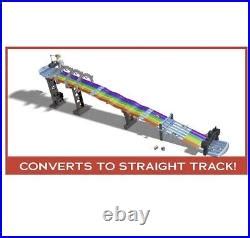 Car Track Set Hot Wheels Mario Kart Rainbow Road King Boo Premier Raceway Track Set New