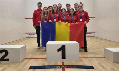 Rom Nia Pe Podium La Campionatul European De Squash Divizia Canal Sud