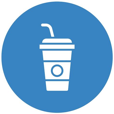 Premium Vector Cold Drink Vector Icon Design Illustration