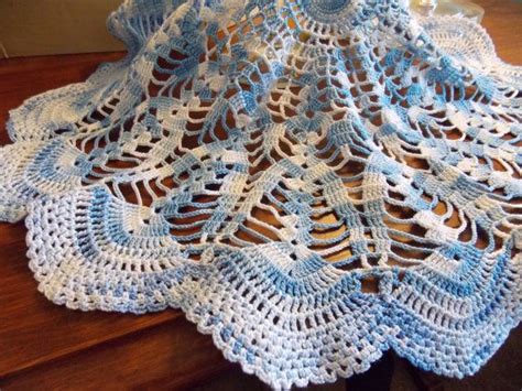 Vintage Tablecloth Crocheted Table Topper 20 Inches In Etsy Crochet