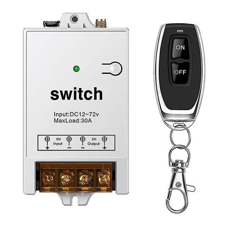Wireless Remote Control Switch 12v Single Circuit Dc Wireless Switch