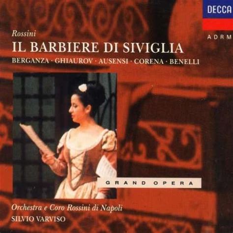 Il Barbiere Di Siviglia Silvio Varviso By Rossini Gioacchino CD X 2