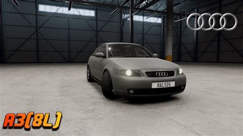 Audi A3 8L BeamNG Drive 1309 YouTube