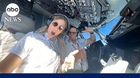 Father And Daughter Fly Together For The First Time As Pilots For