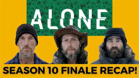 Alone Season 10 Finale Spoiler Alert YouTube