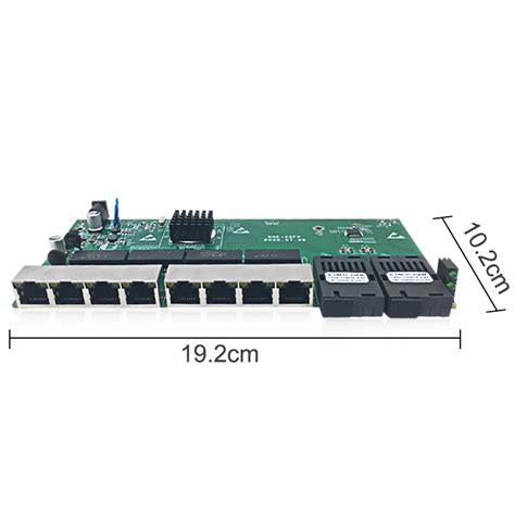 Port Gigabit Reverse Poe Switch With Sc Fiber Ports