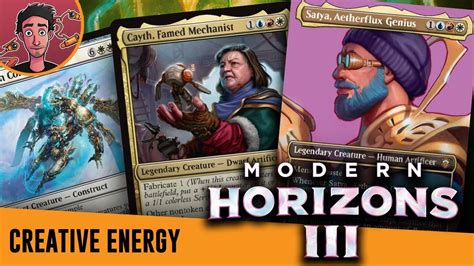 Creative Energy Full Deck Reveal Modern Horizons 3 Commander Precon