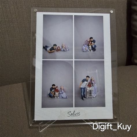 Jual Frame Photocard Akrilik Magnet Bingkai Foto Akrilik Magnet R