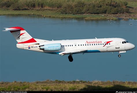 Oe Lfp Austrian Airlines Fokker F Mark Photo By Simone De