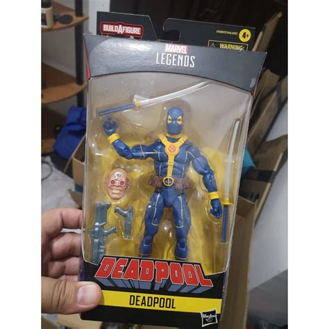 Hasbro Marvel Legends Blue Deadpool 6 Inch Figure Shopee Philippines