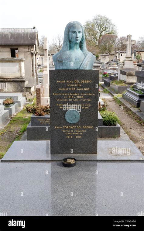 MONTPARNASSE CEMETERY FAMOUS GRAVES PARIS Stock Photo - Alamy