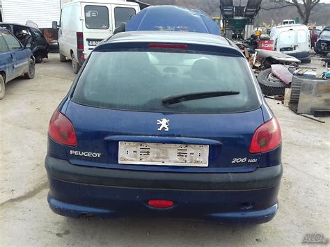 Пежо 206-1.4 дизел/2003г- на части Peugeot 206 1,4 70 к.с. Хечбек Дизел ...