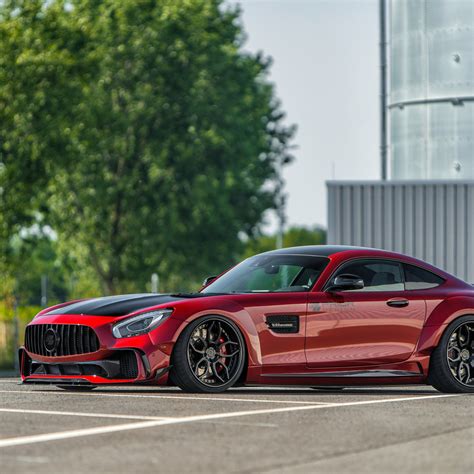 1024x1024 Prior Design Mercedes Amg Gt S Pd700gtr 2018 Side View 1024x1024 Resolution Hd 4k