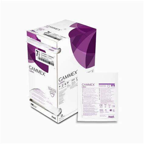 Ansell Gammex Powder Free Surgical Gloves The Vet Store