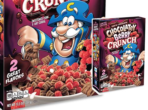 Cap’n Crunch Introduces New Chocolatey Berry Crunch Cereal Chew Boom