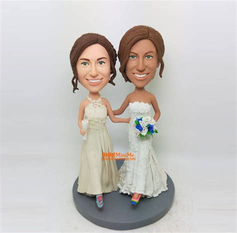 Lesbian Cake Topper Same Sex Wedding Cake Topper Wedding Etsy