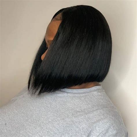 23 Sleekest Sew In Bob Hairstyles For Naturally Black Hair