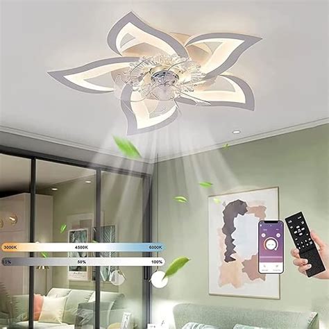 Plafonnier Avec Ventilateur De Plafond Silencieux Plafonniers Led