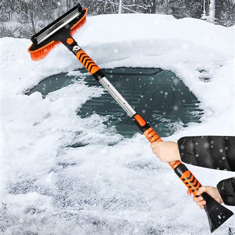 Winter Car Snow Removal Shovel Detachable Multifunctional Telescopic