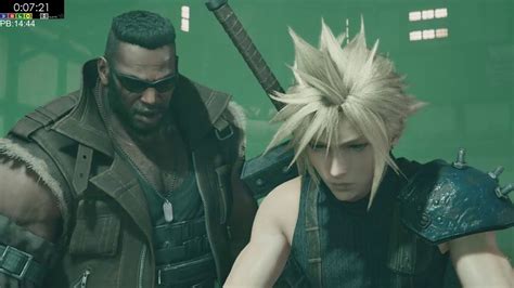 Final Fantasy VII Remake Demo In 14 31 PB H D D YouTube