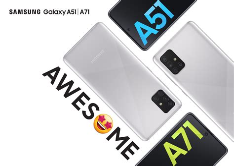 Samsung Launches the Galaxy A51 and Galaxy A71 in Striking New Haze