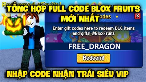 Roblox Tổng Hợp Code Blox Fruit Nhận X2 Exp Và 10500 Robux Mới Nhất