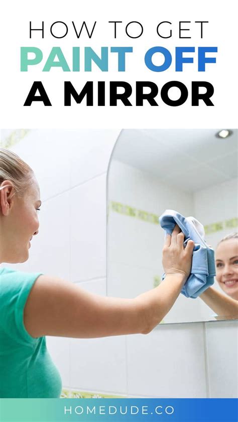 How To Remove Paint From A Mirror