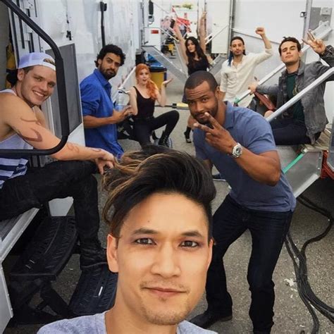 Shadowhunters On Set Harry Shum Jr Photo Fanpop